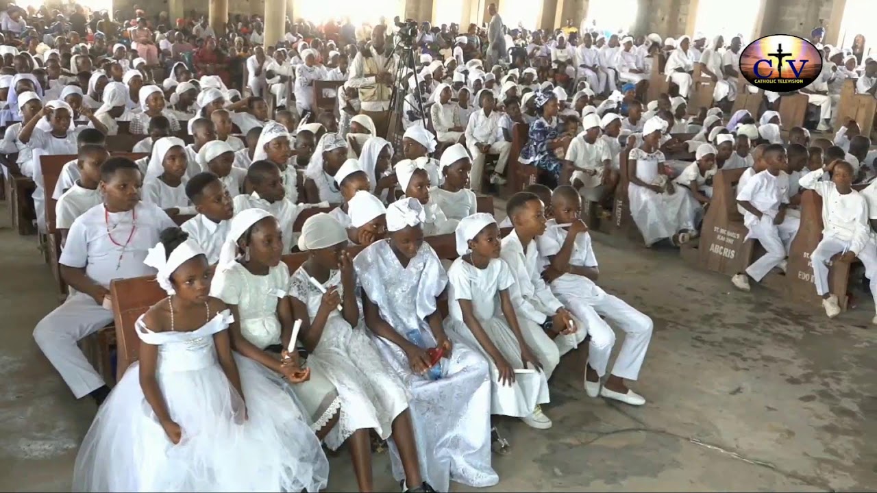 Archbp. Ignatius Kaigama Pastoral Visit to St. Michael's Catholic Church, Kagini