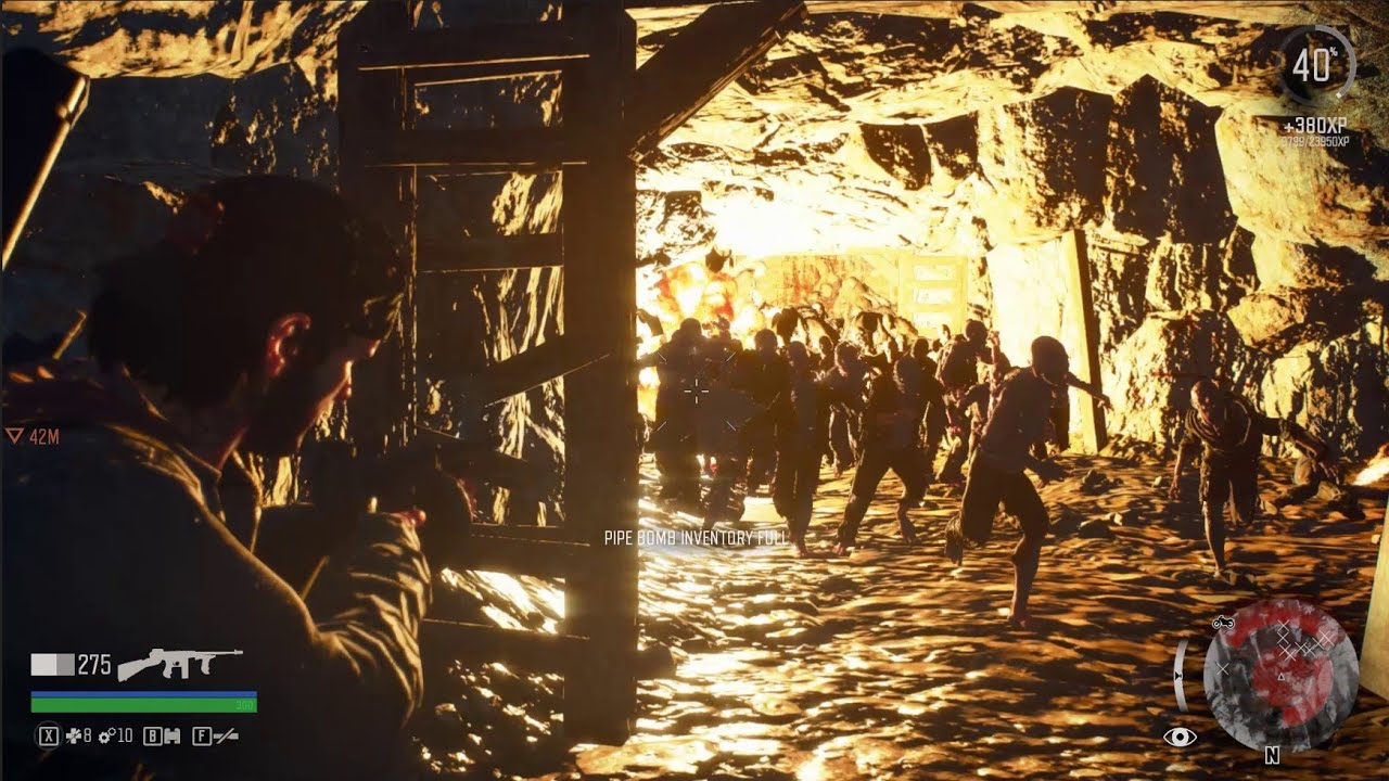 Days Gone | Easy Way to Wipeout Anarchist camp Mine - Mission : Just doing my job | Horde Kill