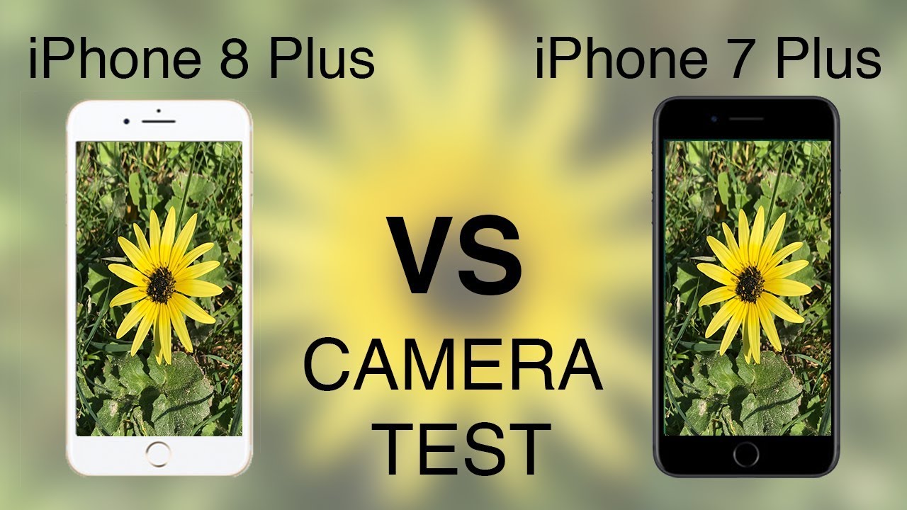 iPhone 8 Plus vs iPhone 7 Plus CAMERA TEST!