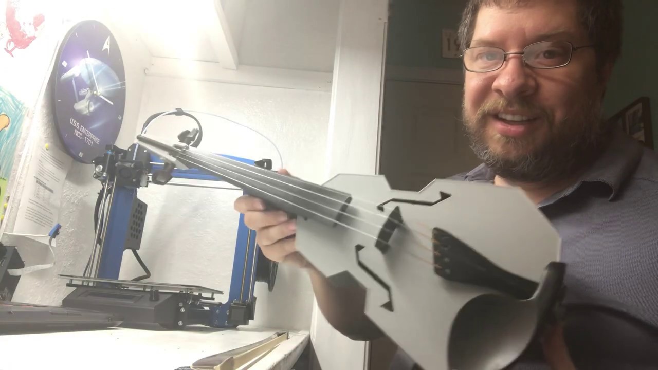 3D Printed Modular Fiddle - Awesome!
