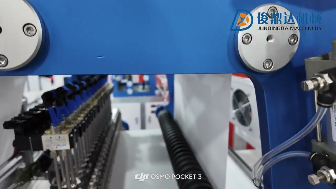 无隔板上胶线 Fiberglass mini-pleating machine