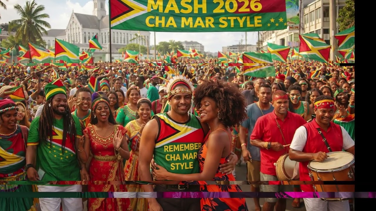 🔥 MASH 2026 – CHA MAR STYLE (Official Anthem)Georgetown we ready?!🔥#guyanesemusic #guyana #mash 2026