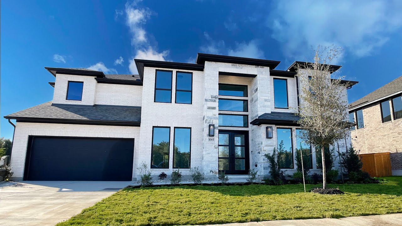 $1M Perry Home in Parkside on the River in Georgetown, TX | 4239W plan