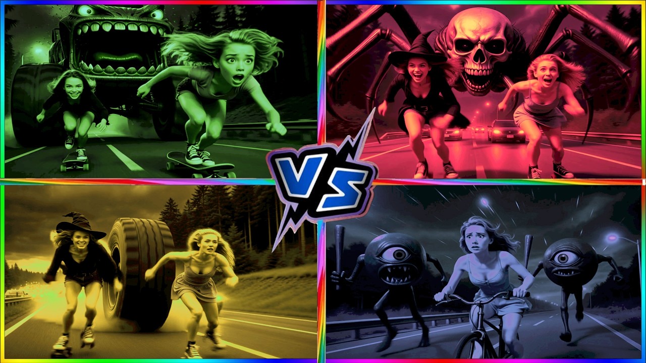 Monster Battle x4! 3 Coffin Dance Song