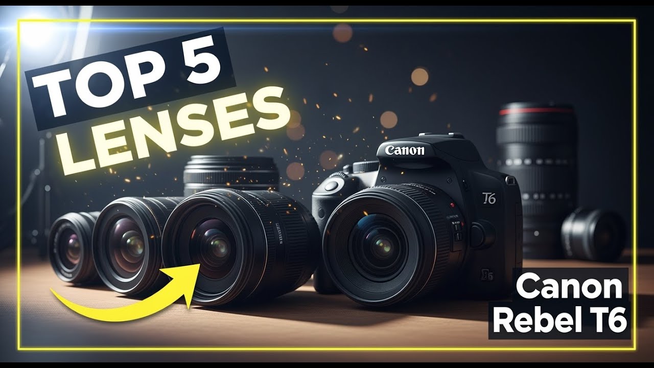 TOP 5 Best Lens for Canon Rebel T6 2026