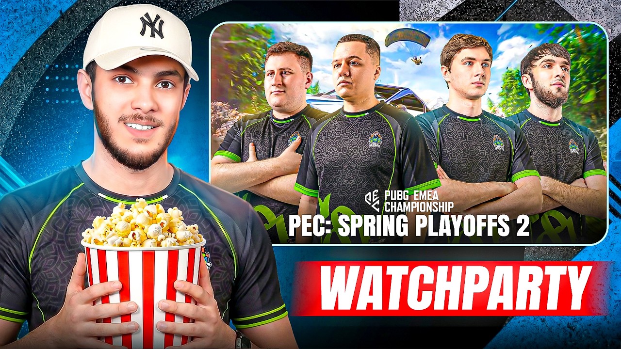PEC: SPRING PLAYOFFS 2 [DAY2] | WATCHPARTY! LETS GO S8UL 🚀 |  #pubgpc #S8UL