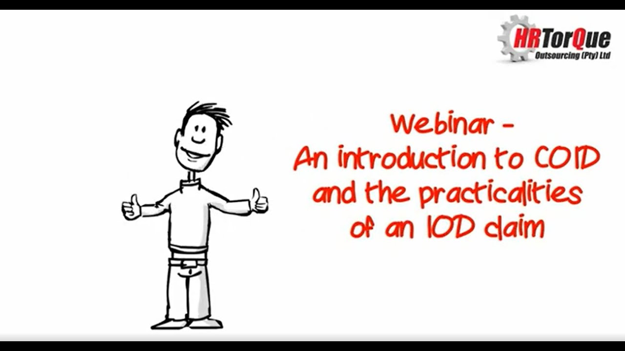 Webinar - An introduction to COID and the practicalities of an IOD claim