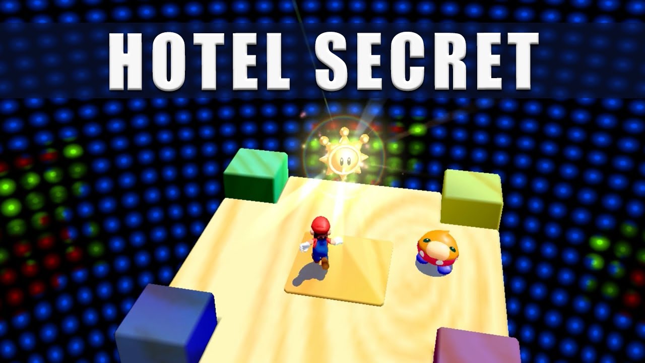 Super Mario Sunshine Switch The Hotel Lobby's Secret, Sirena Beach Episode 2 - 3D All Stars