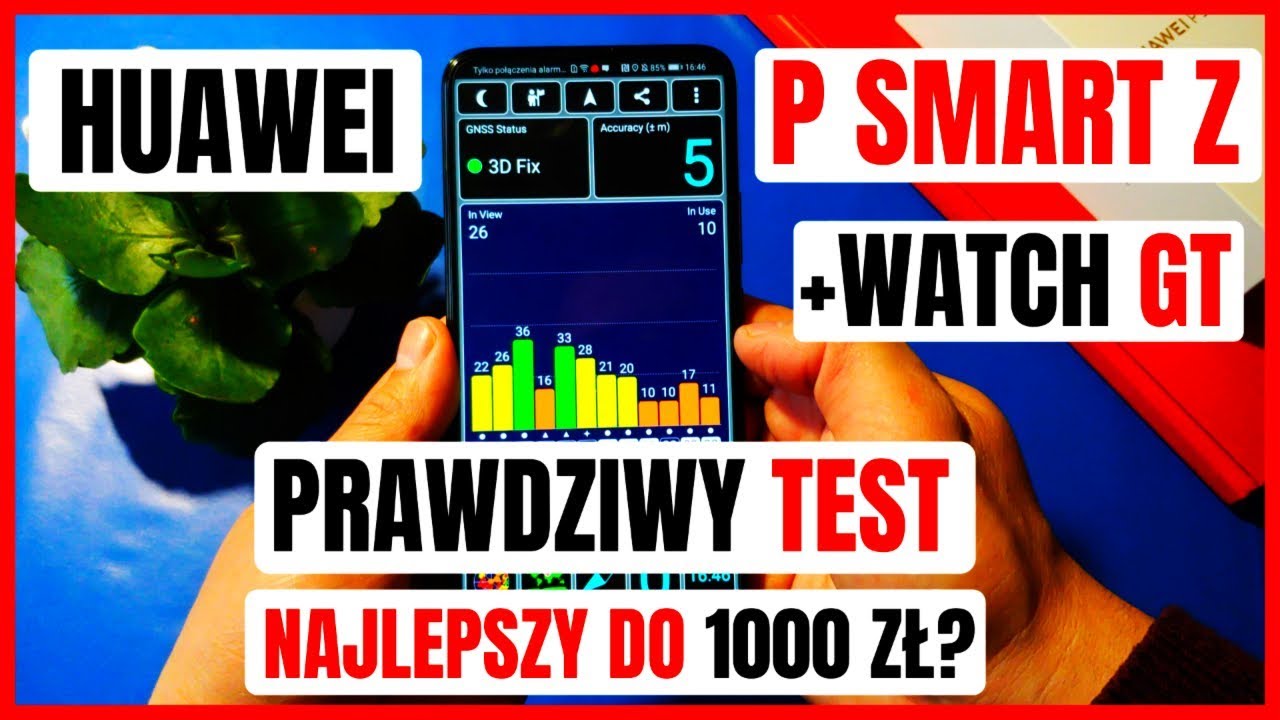 Huawei P Smart Z + Huawei Watch GT | Test Recenzja Wady i Zalety Opinia PL Najlepszy do 1000 zł?