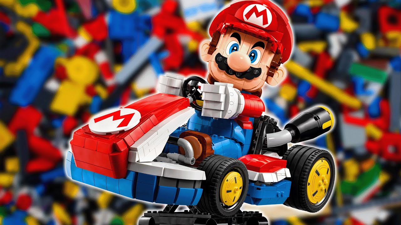Lego Mario kart zusamen bauen und Weihnachten genießen 🎅