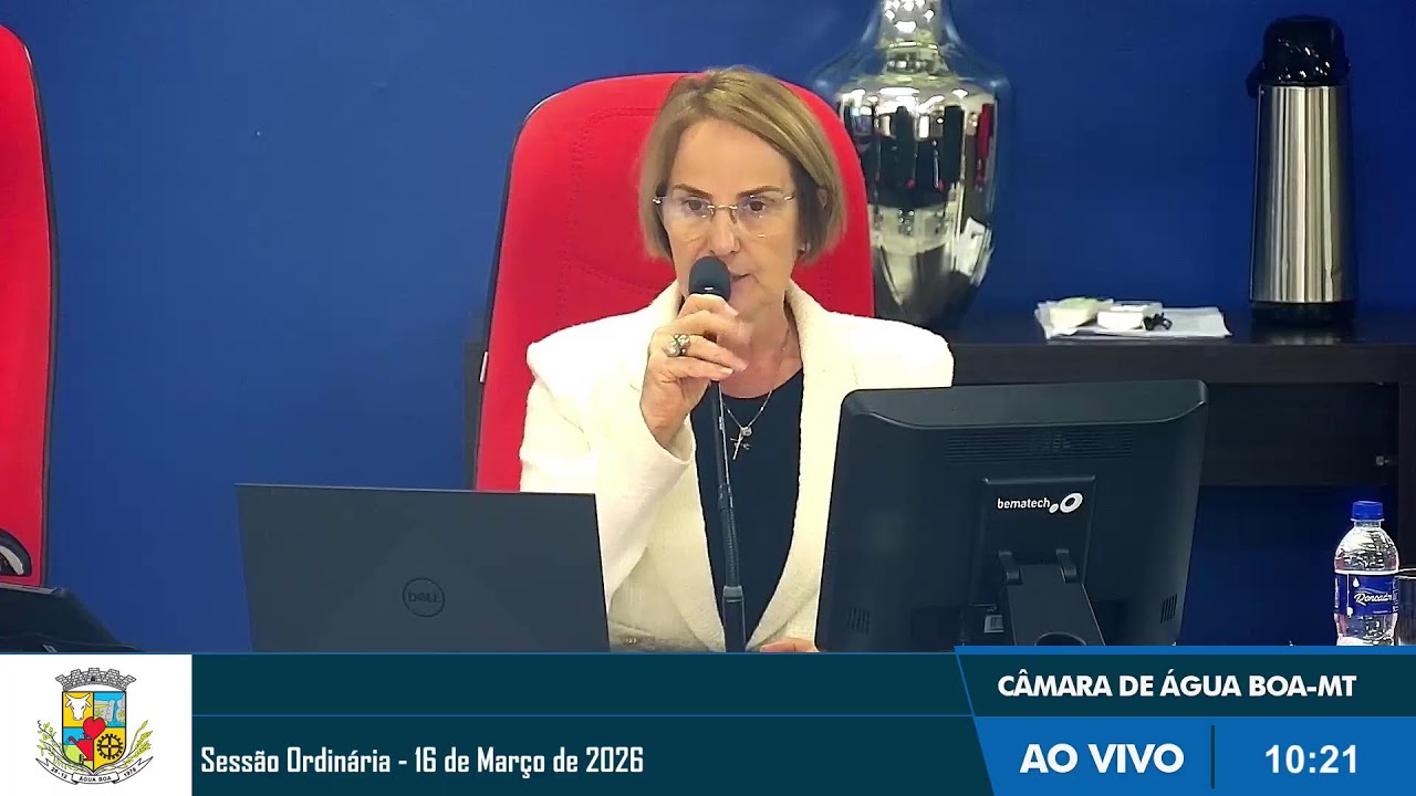 Sessão Ordinária - 16 de Março de 2026