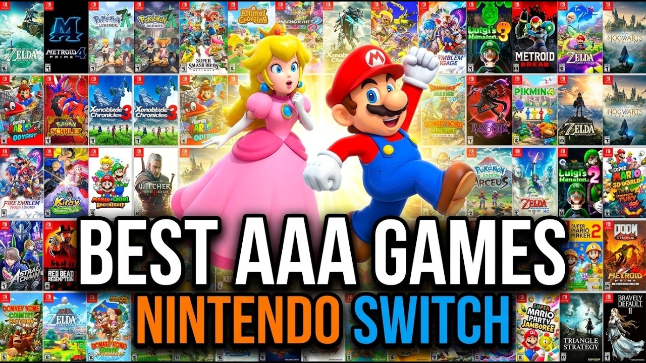 TOP 60 Best AAA Nintendo Switch Games Every Gamer Should Play