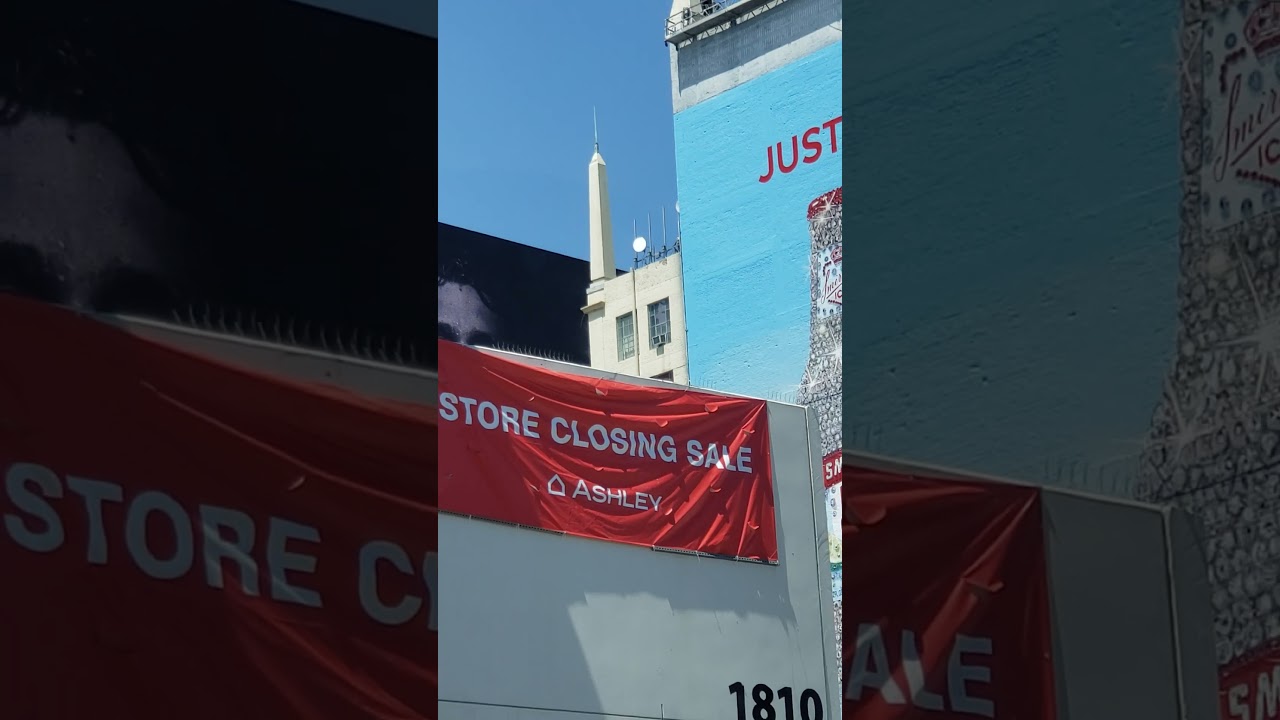 This Ashley is CLOSING - 1810 South Broadway in Los Angeles CA 
