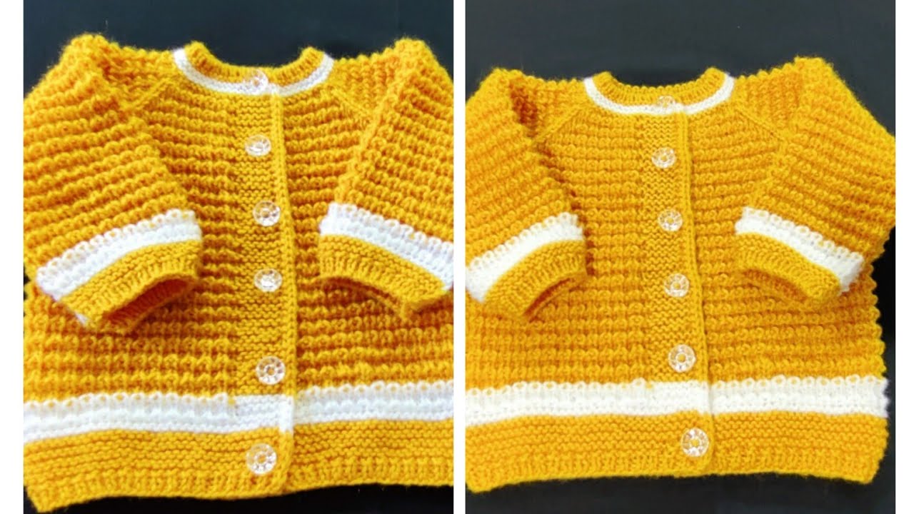 6 महीने से एक साल के बच्चे का स्वेटर/new born baby sweater/kids sweater design