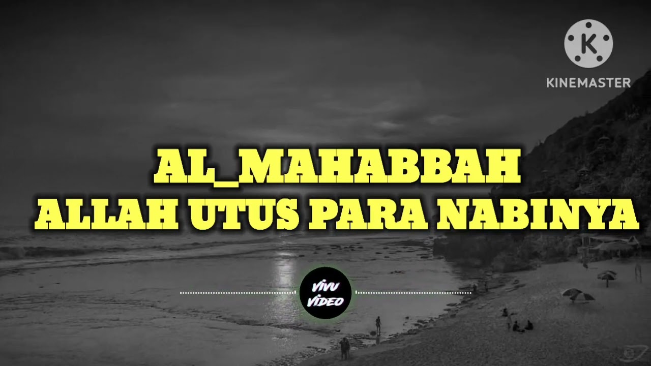 AL MAHABBAH TERBARU _ ALLAH UTUS PARA NABINYA || REGGAE SLOW BASS