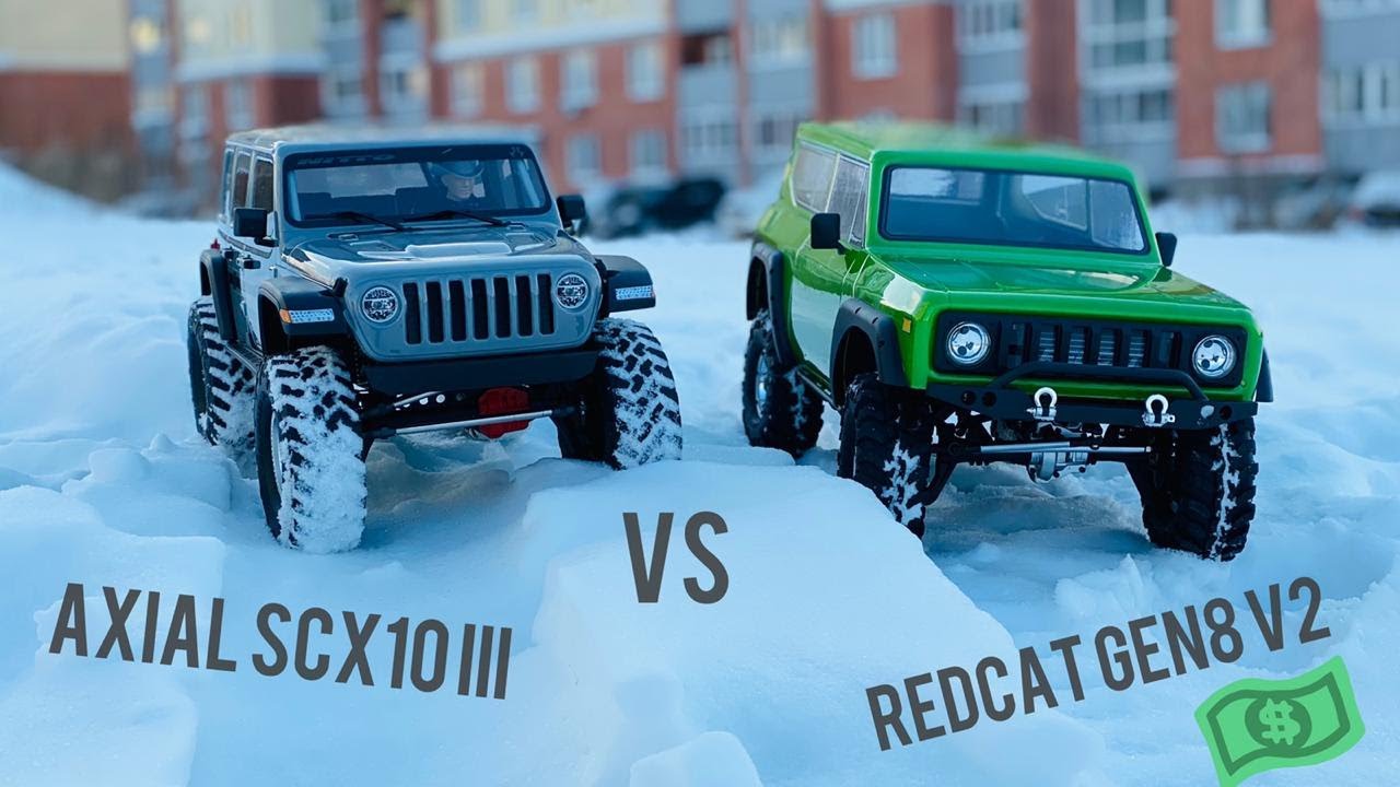 Axial SCX10 III RTR vs Redcat Gen8 V2, ему однозначно нужна победа! | top rc crawler