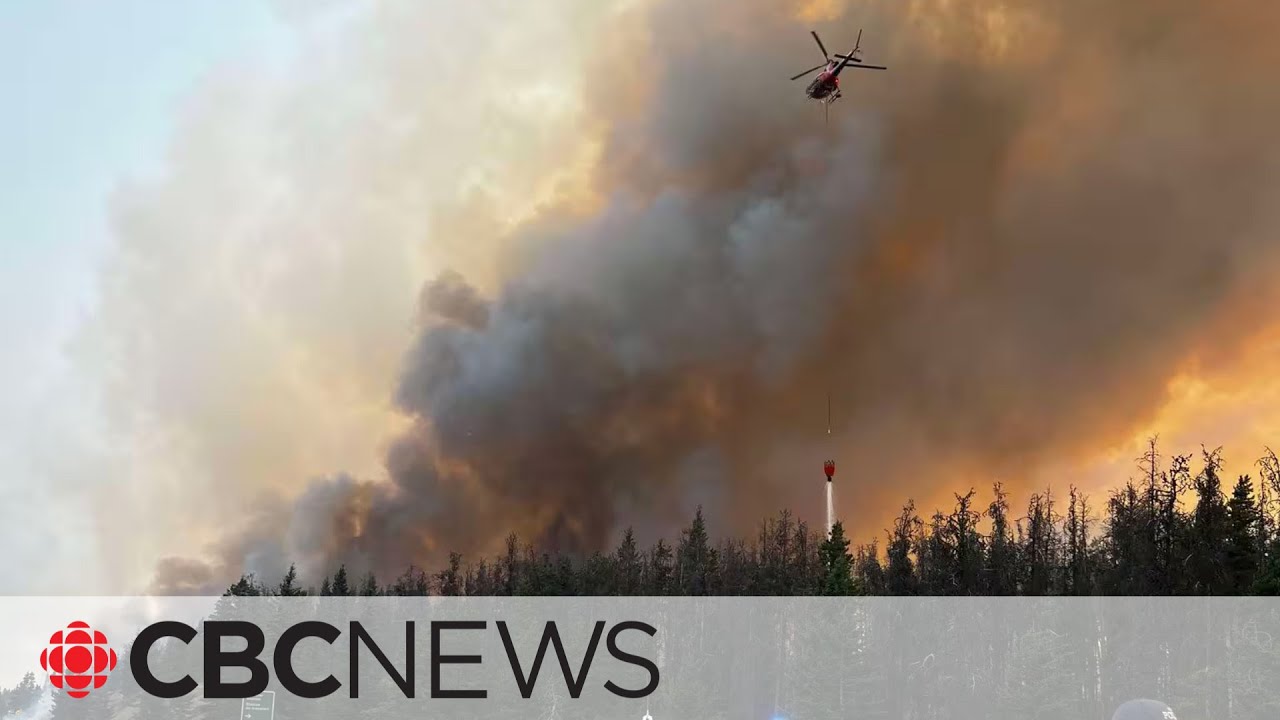 Thousands flee Jasper, Alta., as wildfire prompts evacuation order