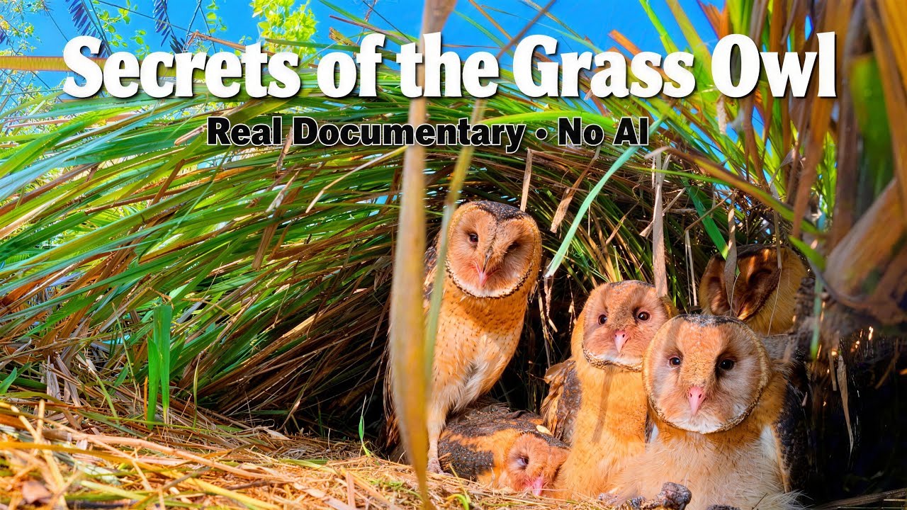 Part 25: The Secret of Eastern Grass Owls: How Do Chicks of Different Sizes Survive?