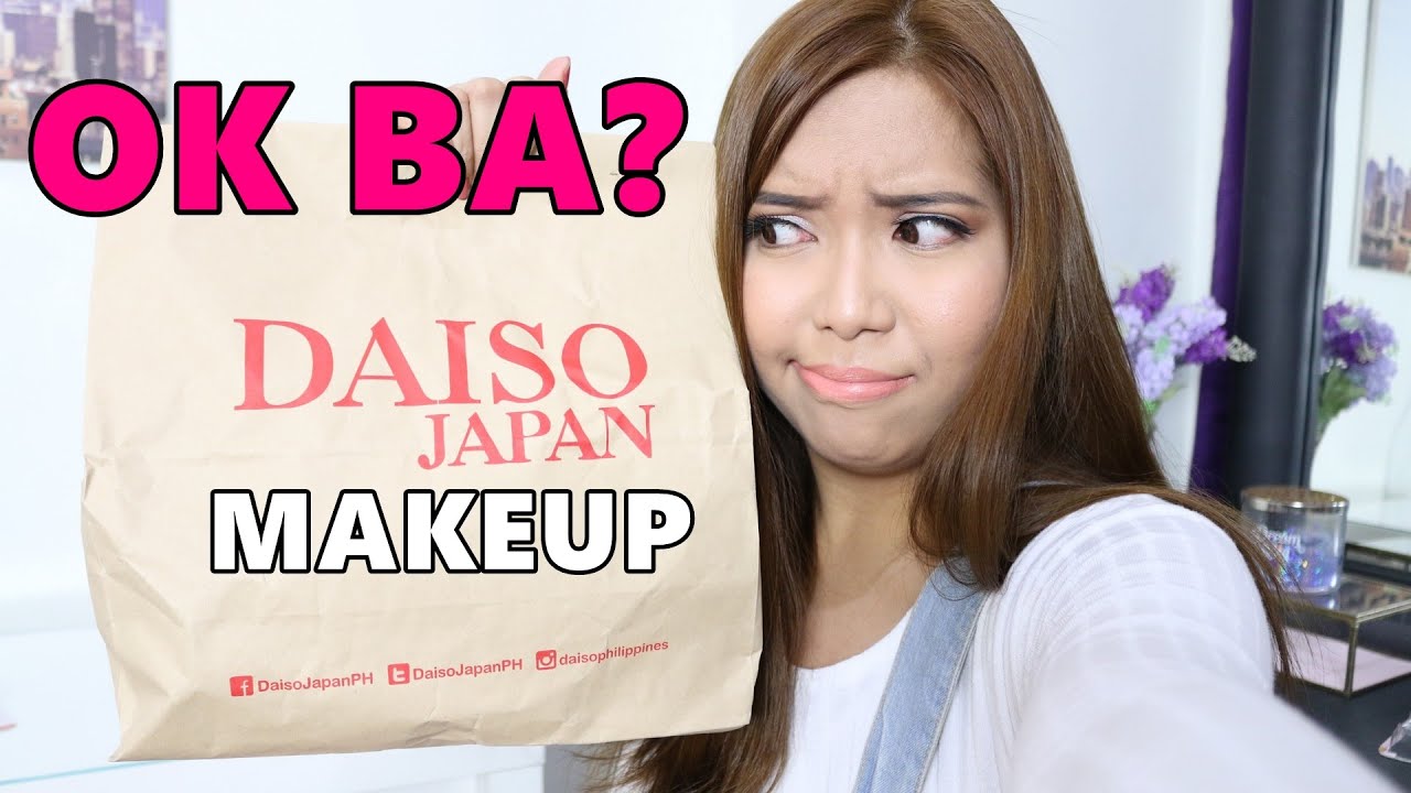 OK BA? Ang Makeup sa Daiso [Tagalog Video] - saytioco
