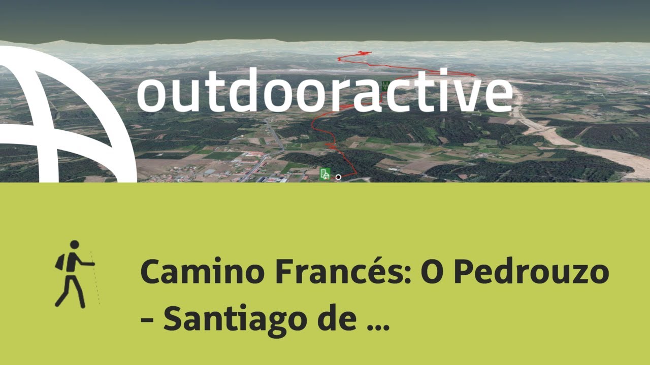 Pilgerweg in O Pino: Camino Franc&eacute;s: O Pedrouzo - Santiago de Compostela