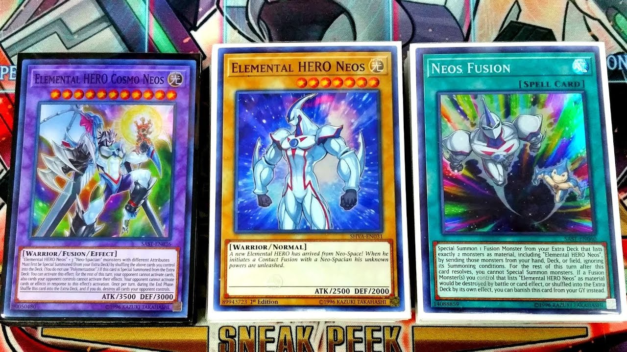 Elemental Hero Neos MR5 Deck Profile Yugioh 2020 New Banlist NEO-SPACIAN Deck