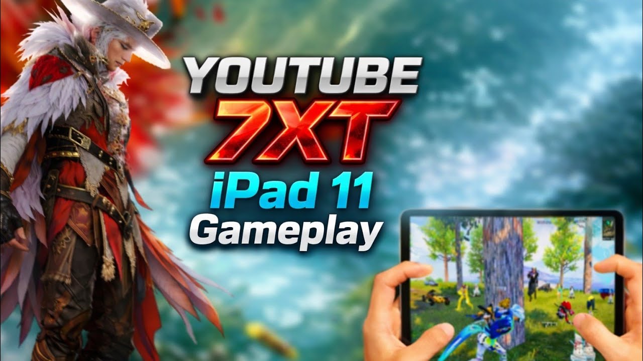 iPad 11 Gameplay bgmi test 4K recording+HRD+EXTREAME / best sensitivity 