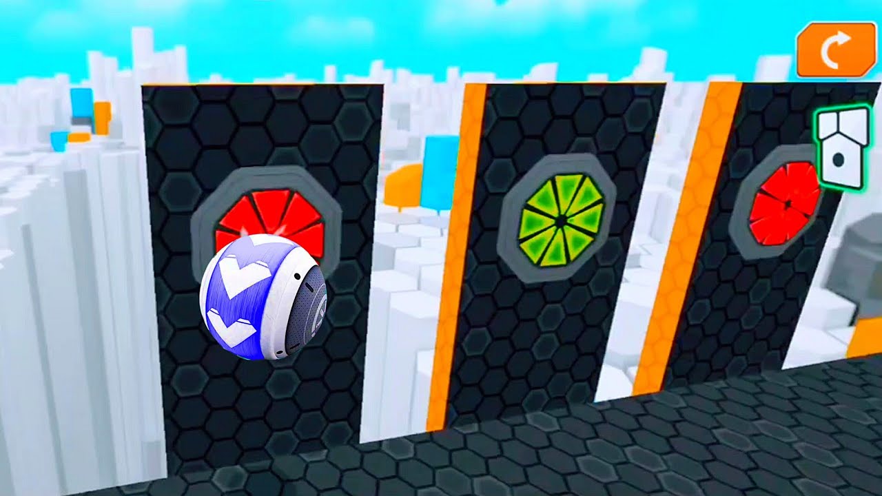 GYRO BALLS 🌈 All levels Gameplay Android iOS 💥 Nafxitrix Gaming Game 237 Gyrosphere Trials