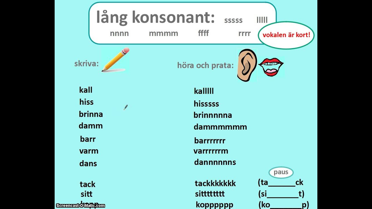 Lång konsonant