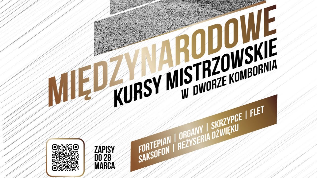 Minikoncert podsumowujący Warsztaty Fortepianowe - dzień 1 - Międzynarodowe Kursy w Dworze Kombornia