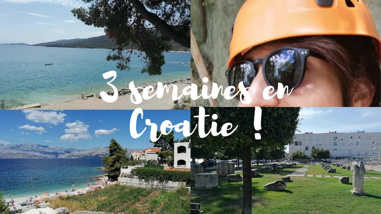 -VLOG- Croatie Part 2/2 Bonus tyrolienne. zipline