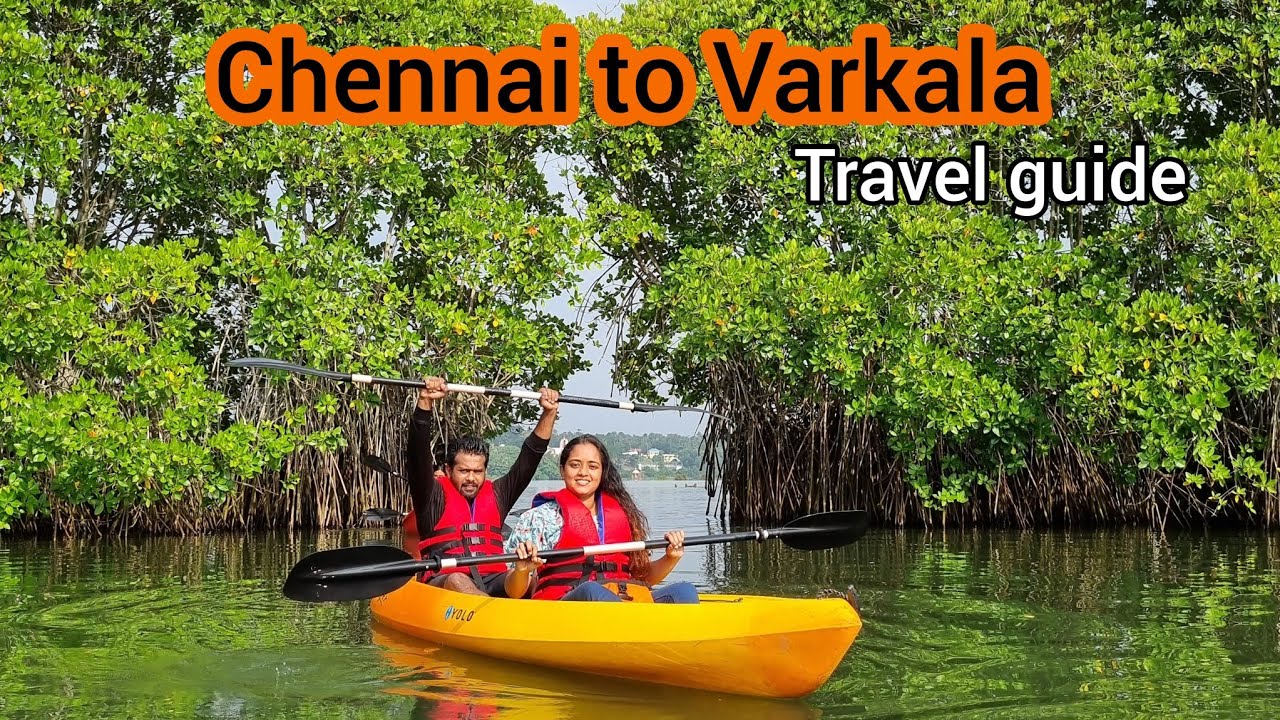 தமிழில் : Chennai to Varkala, Kerala   | Couple travel vlog | Things to do in varkala | SD VLOGS