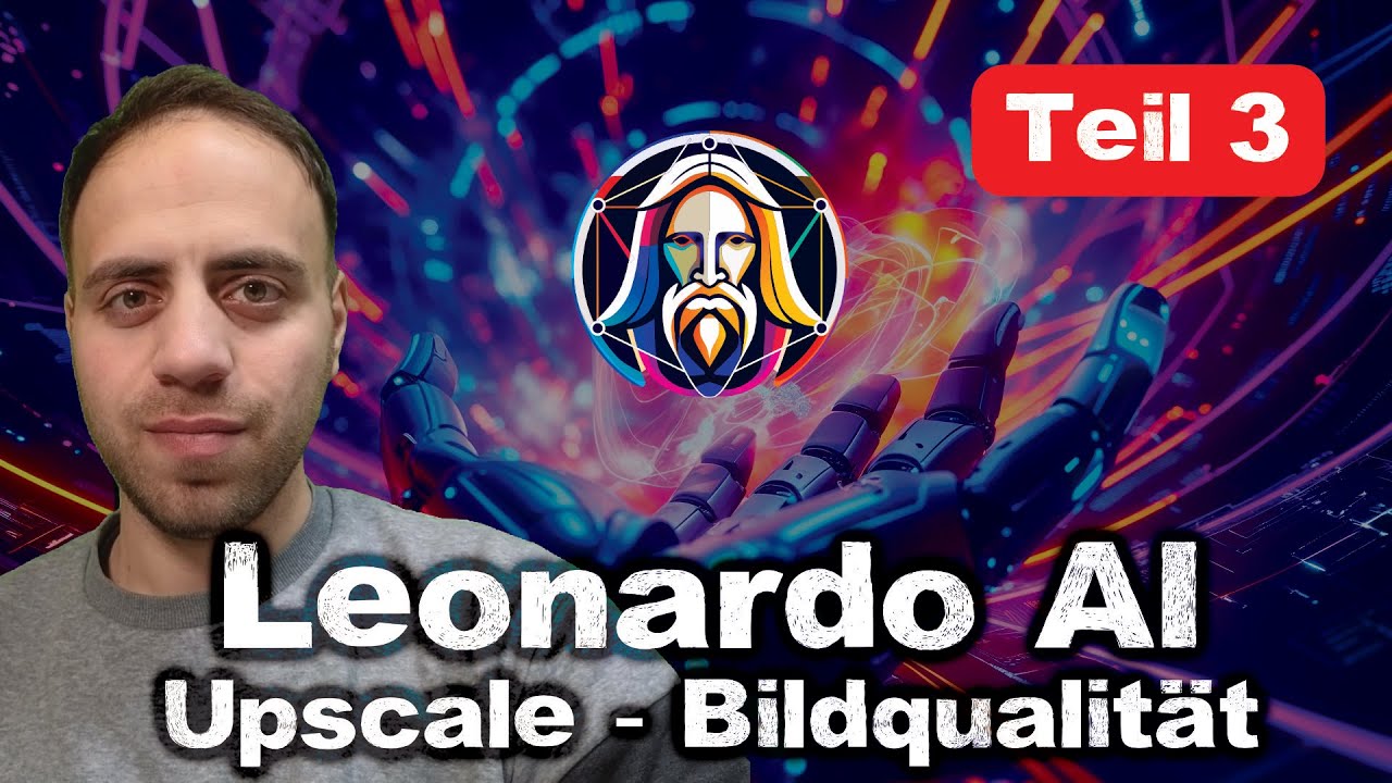 Leonardo AI für Anfänger - Fotos & Bilder verbessern mit KI - Hochskalieren Upscale Grundkurs Teil 3