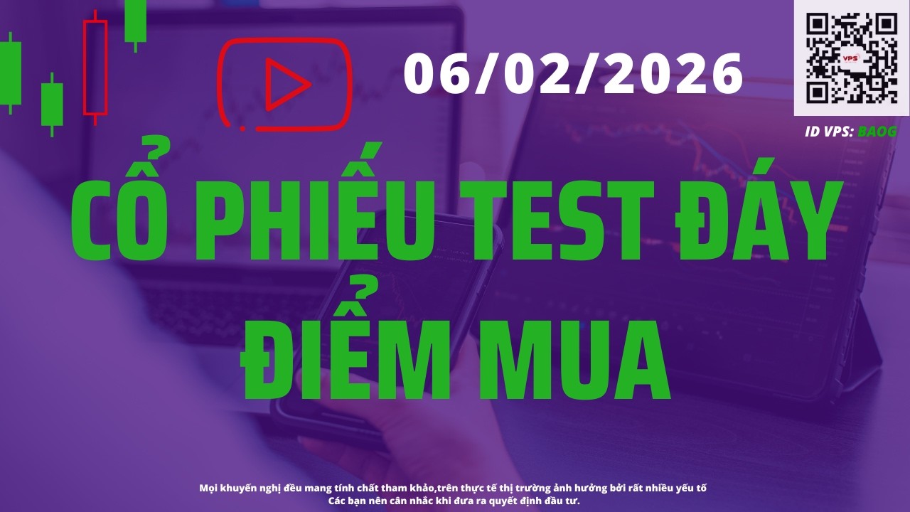Cổ phiếu test đáy - Điểm mua