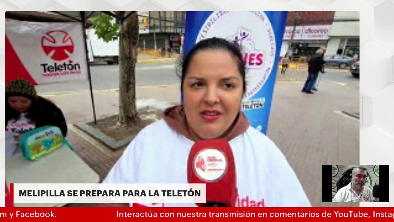 🔴 EN VIVO 🔴 Melipilla se prepara para la Teletón🔴 🔴