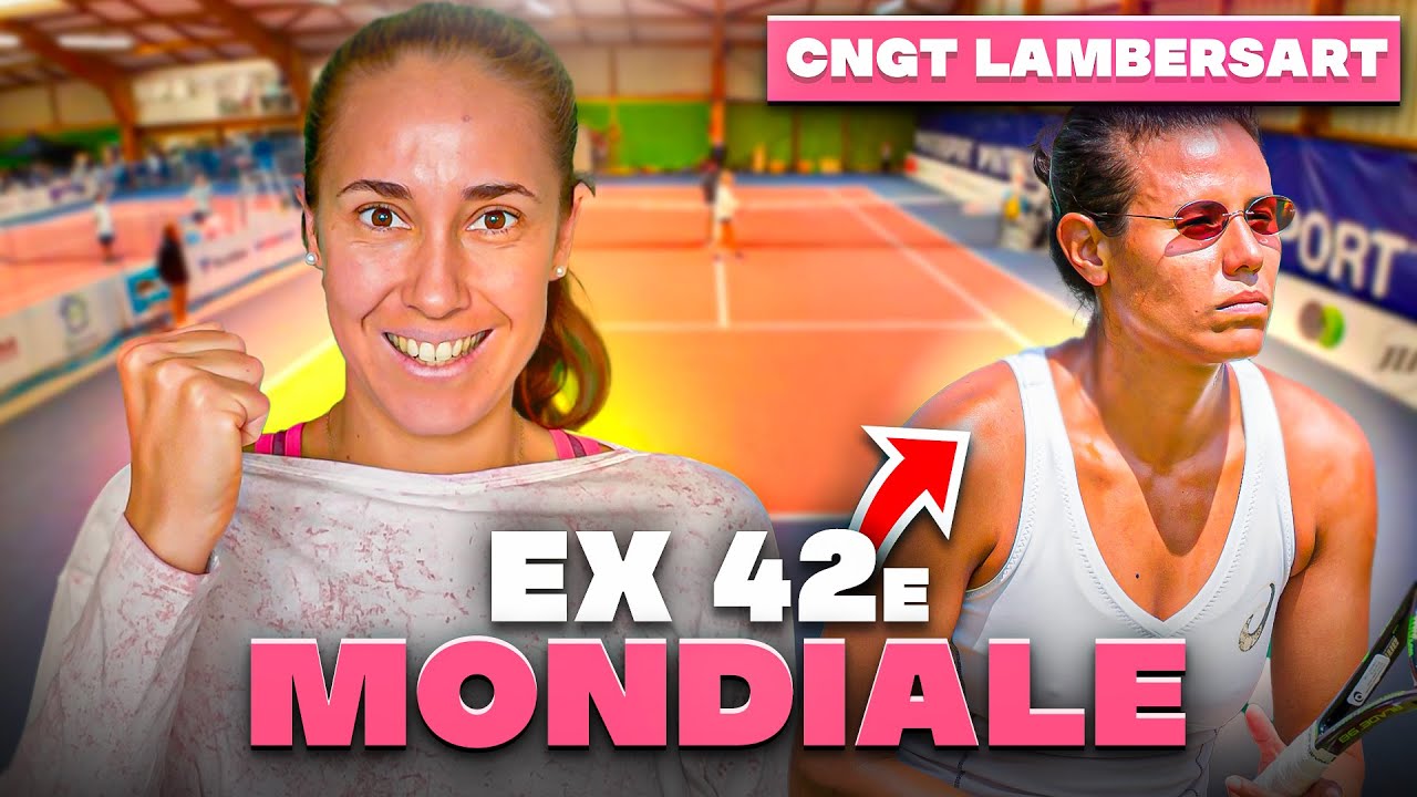JE JOUE UNE LÉGENDE DU TENNIS FRANÇAIS ! (Quart CNGT Lambersart)