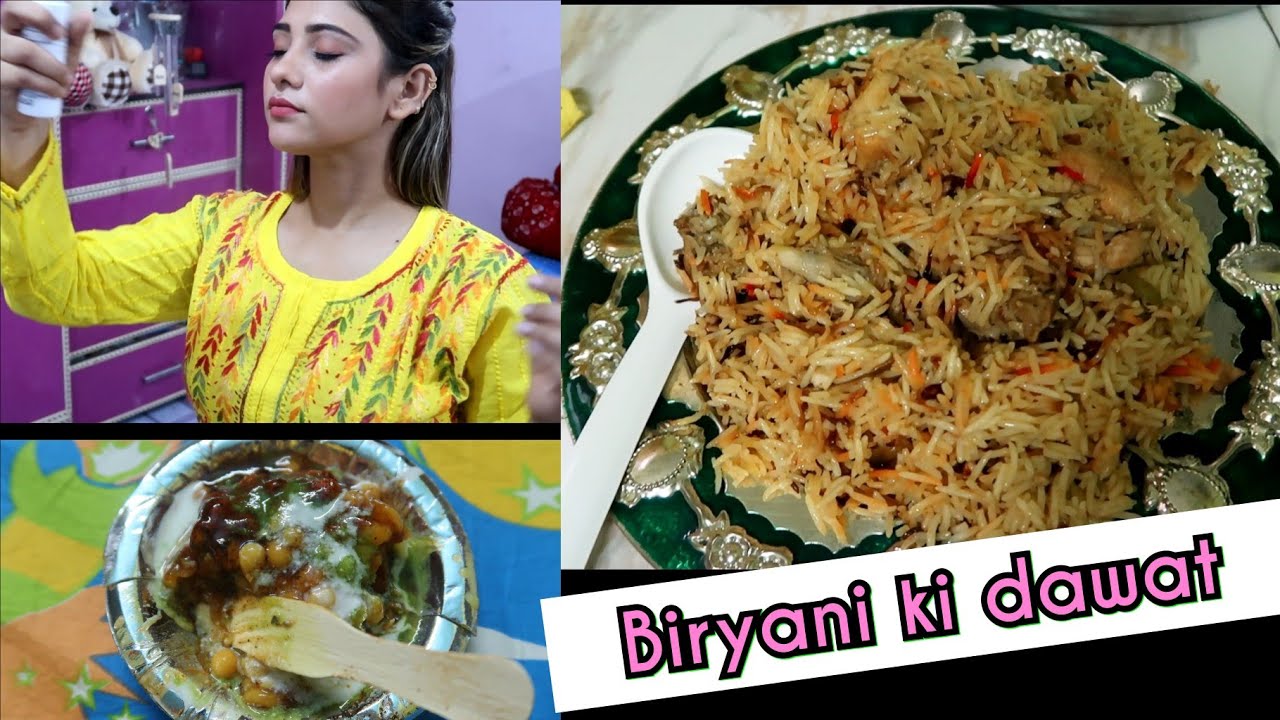 vlog : Aao chalo biryani ki dawat pe
