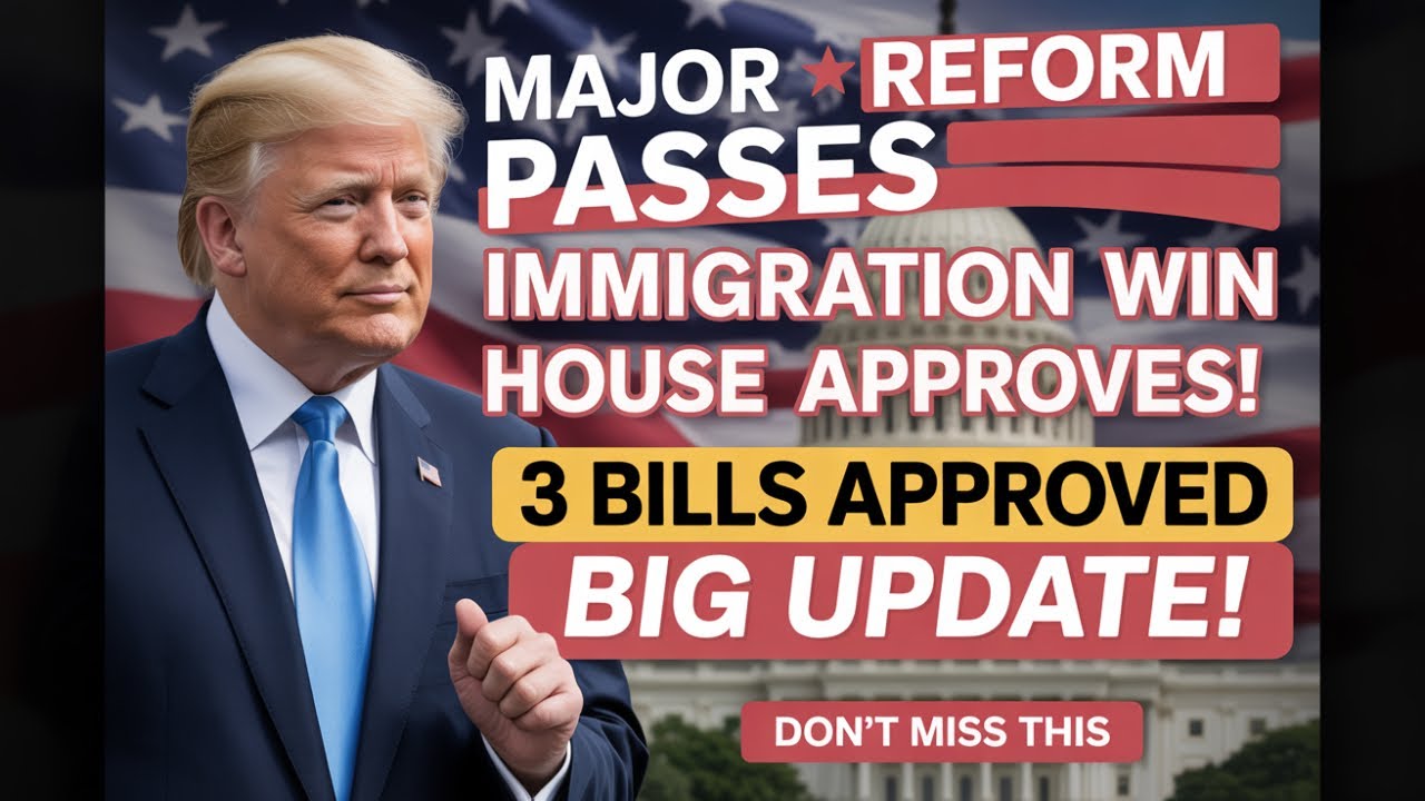 Finally Passed! House Approves 3 Immigration Reform Bills | Texas Immigration Update