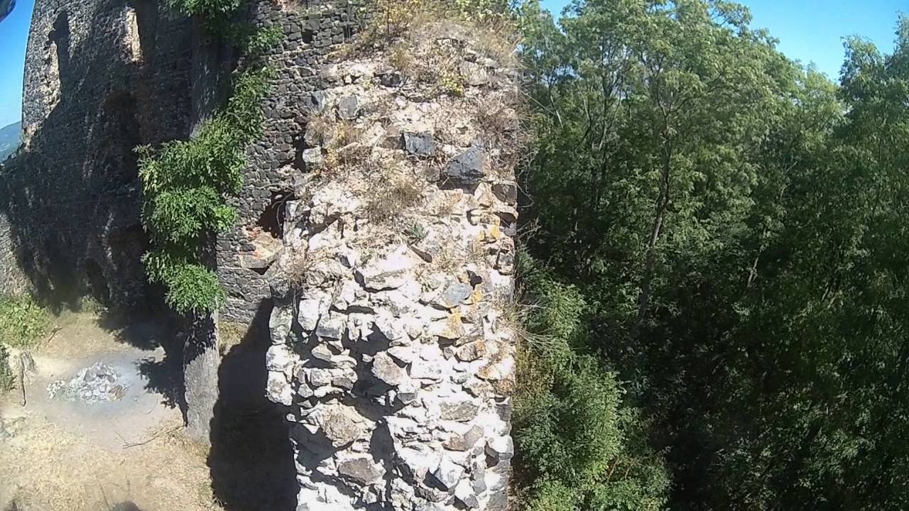 Burgruine Egerberg Drohnenflug