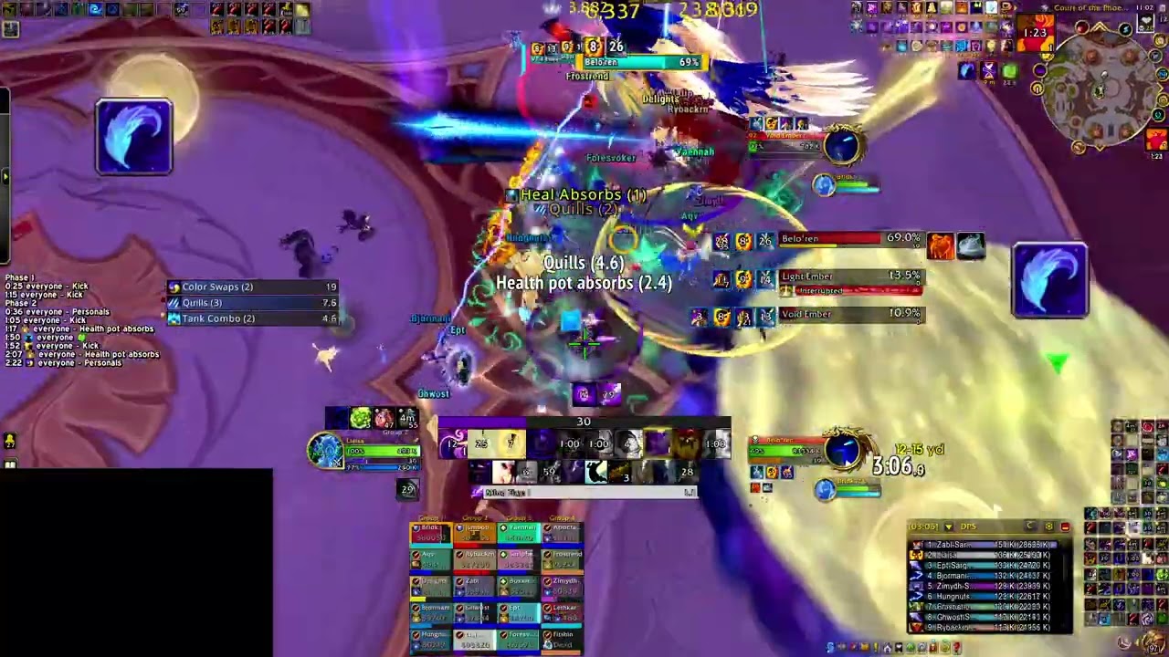Mythic Belo'ren - Shadow Priest PoV - Rank 1
