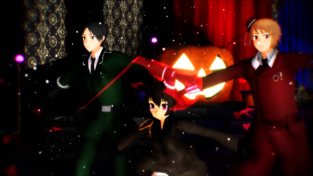 [MMD APH] Romania, Bulgaria, and Moldova - Happy Synthesizer