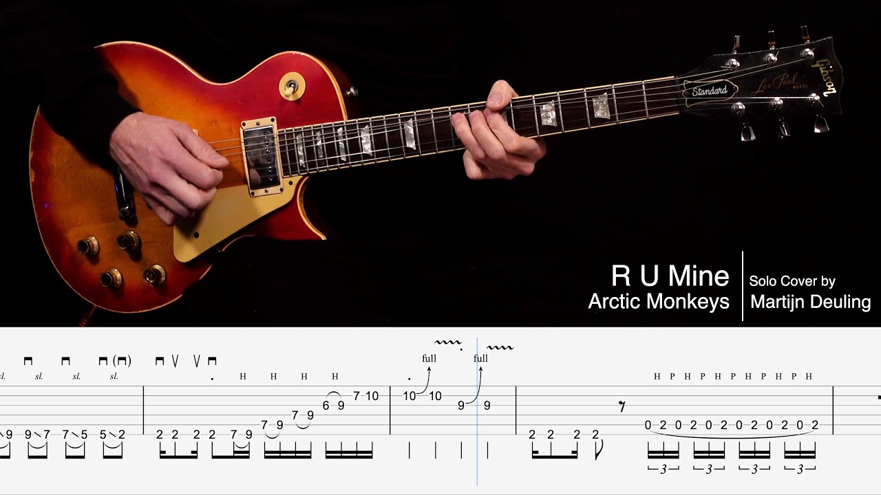 R U Mine - Arctic Monkeys. (Guitar cover with Tabs).