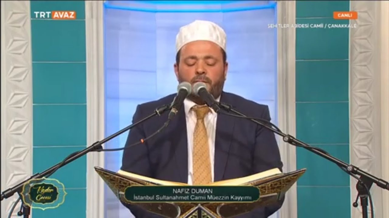 Nafiz Duman | Kadir Gecesi Özel | Çanakkale Şehitleri Kasidesi - TRT Avaz | Laylat al-Qadr Special