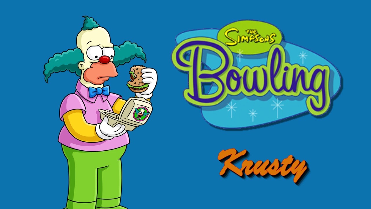 Все озвученные фрагменты клоуна Красти • Игра в боулинг Симпсонов • Все озвученные реплики • Смеш...
