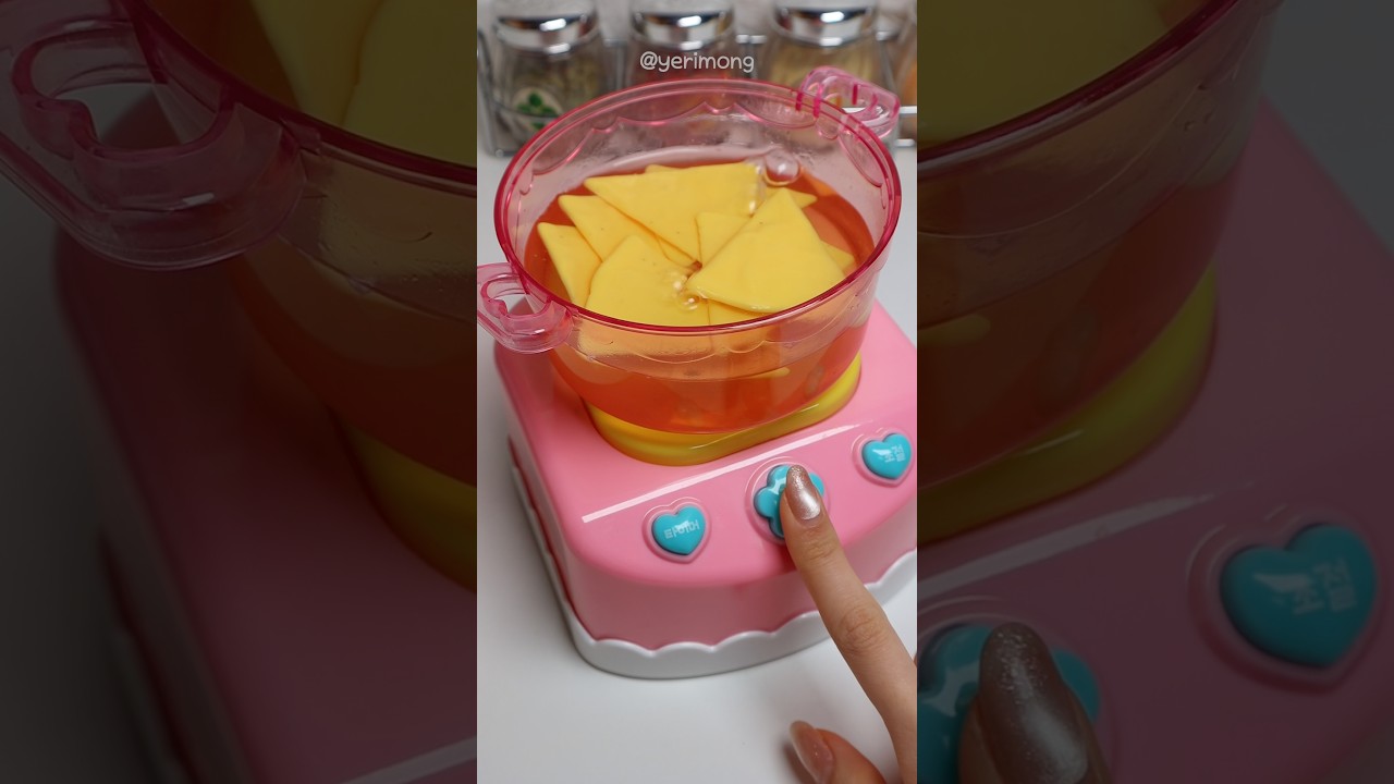 Satisfying Miniature: Deep-Fried Nachos 🧀 Crispy ASMR (No talking)