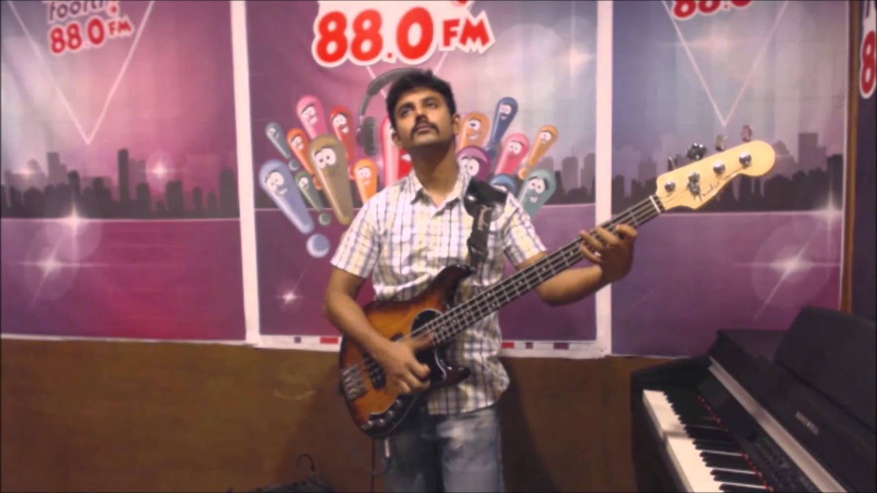 Raajue Sheikh - The Rain Must Fall Bass Solo (Yanni)