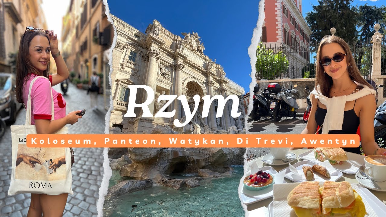 Rzym w 4 dni🏛️ Panteon, fontanna Di Trevi, Watykan, Koloseum🇮🇹 dobre jedzenie🍝 plan wycieczki🗺️