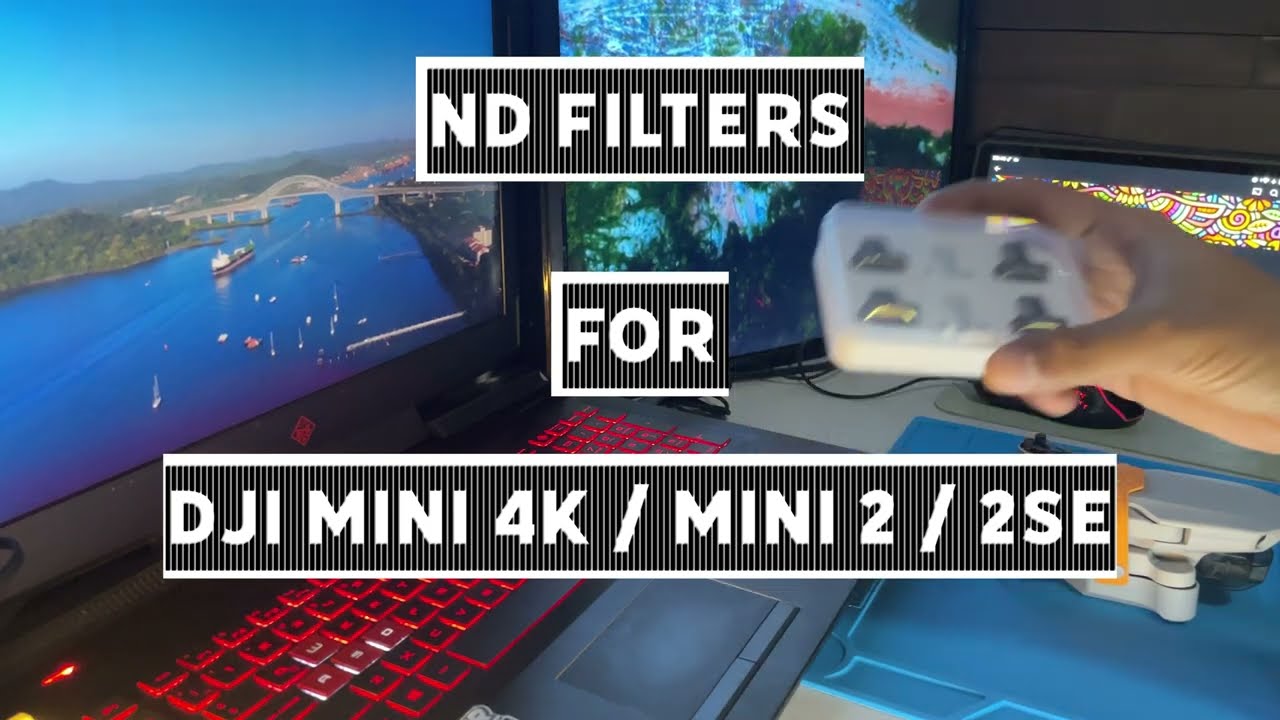 ND FILTERS for DRONES TUTORIAL. How to put them ON and take them OFF