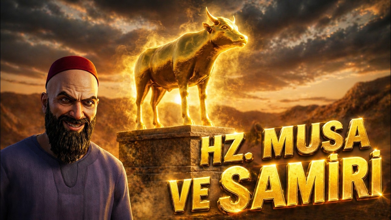 HZ. MUSA VE MÜNAFIK SAMİRİ | ANİMASYONLU DİNİ HİKAYE (KISSA)