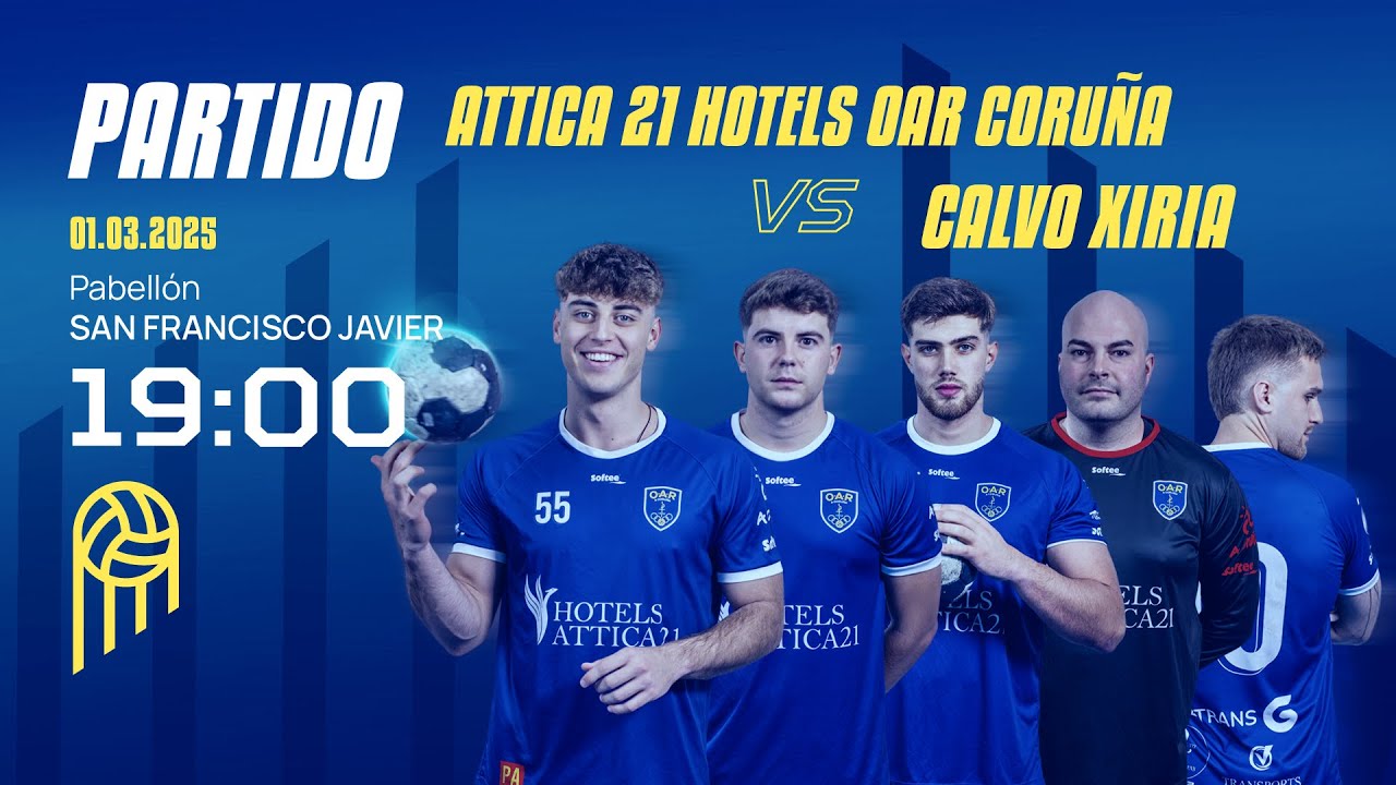 🔴 DIRECTO | 19:00 | ATTICA 21 HOTELS OAR CORUÑA -  CALVO XIRIA