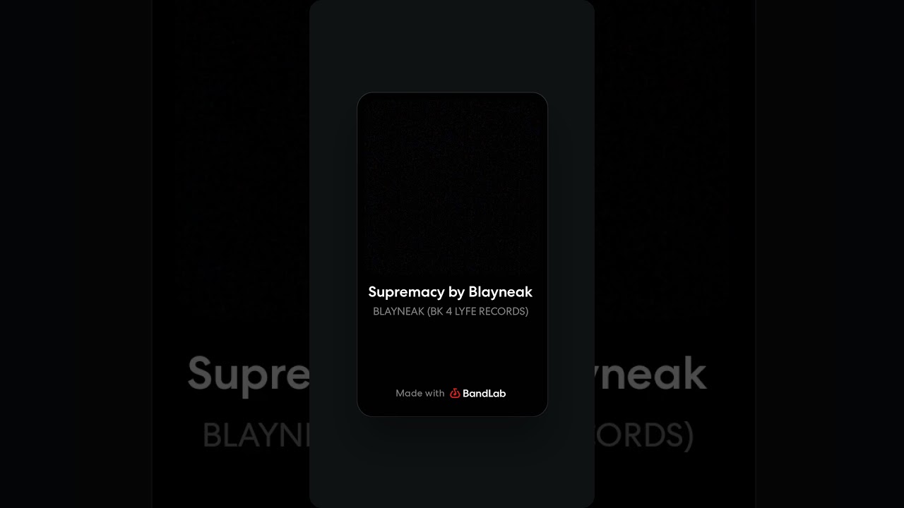 Supremacy (Pt.2 Final Version) by Blayneak